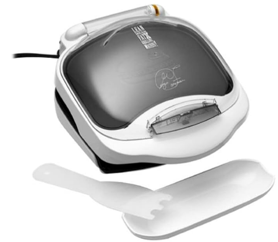 GEORGE FOREMAN GR10ABW – PARRILLA CON CALENTADOR DE MOÑO
