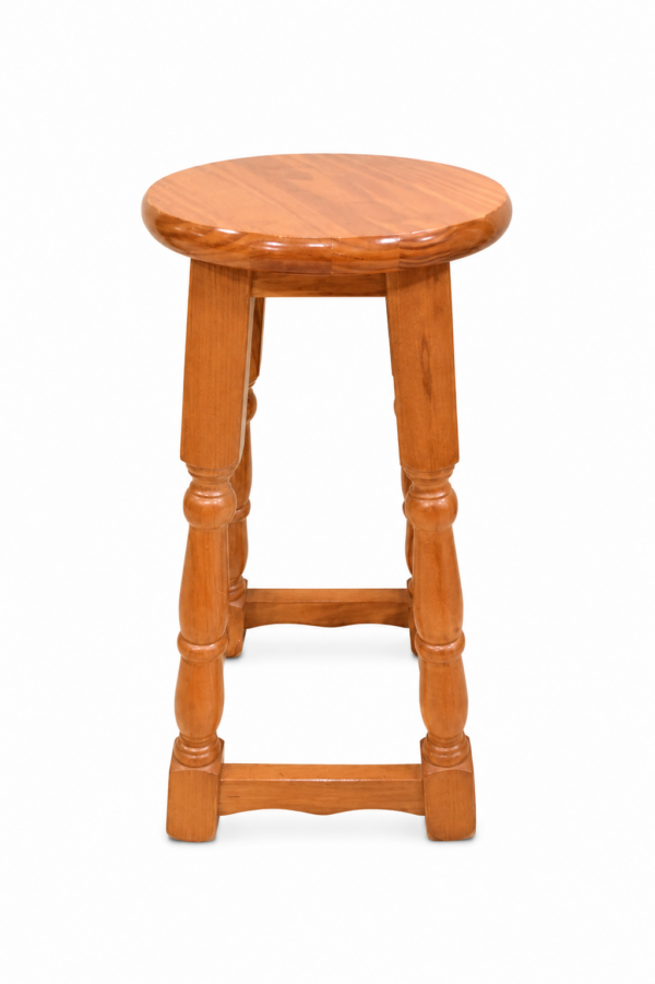 TABURETE BAJO DE MADERA SEGUNDA MANO